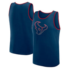 Houston Texans Logo Athletic Unmatched Success Tank Top - Navy on sale