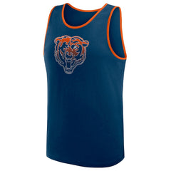 Chicago Bears Logo Athletic Unmatched Success Tank Top - Navy on sale