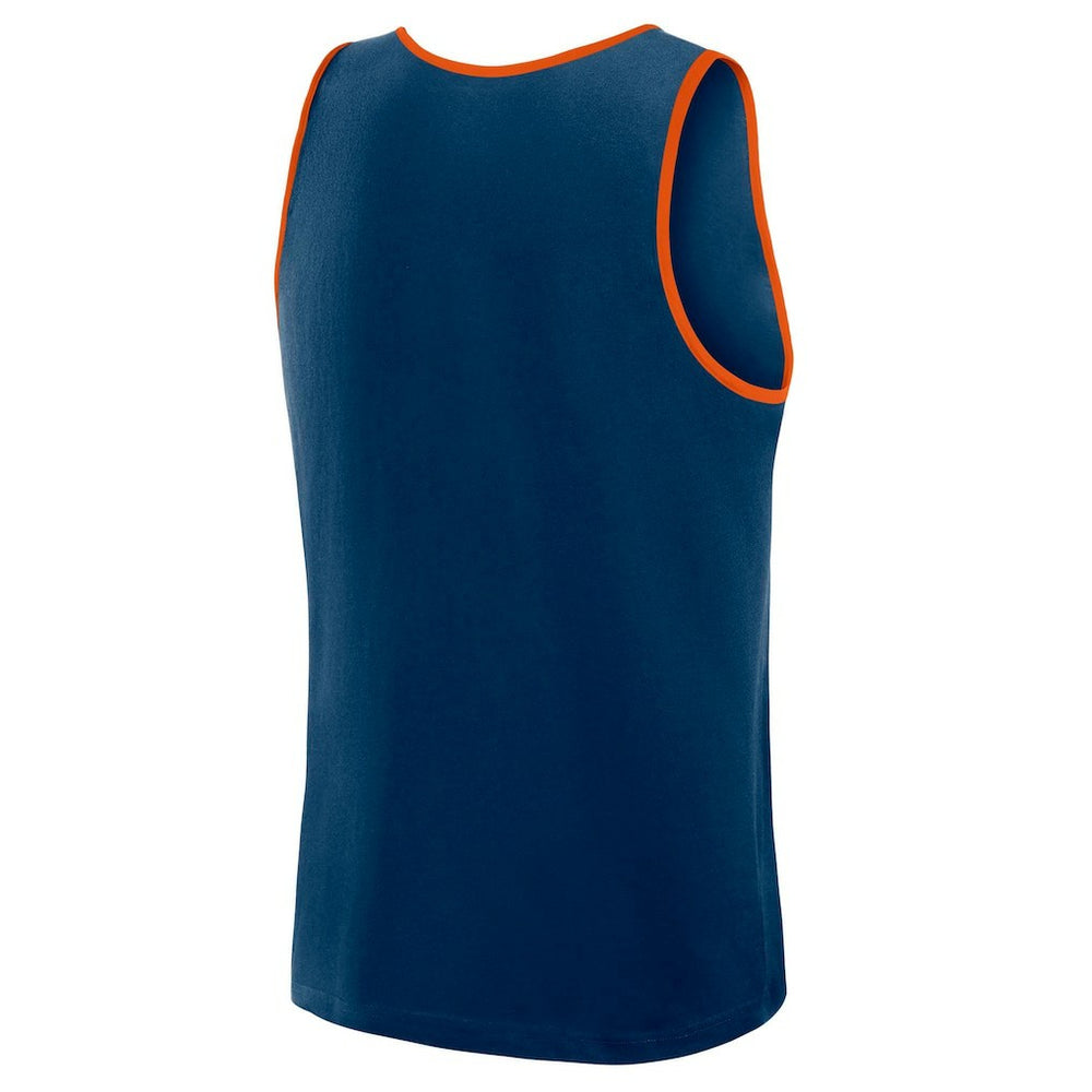 Chicago Bears Logo Athletic Unmatched Success Tank Top - Navy on sale