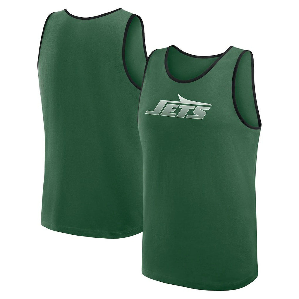 New York Jets Logo Athletic Unmatched Success Tank Top - Green cheap