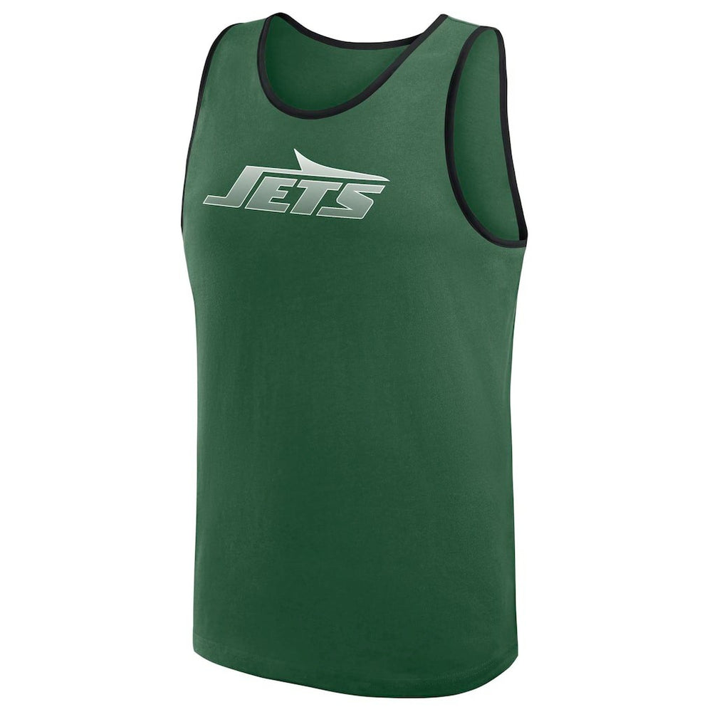 New York Jets Logo Athletic Unmatched Success Tank Top - Green cheap