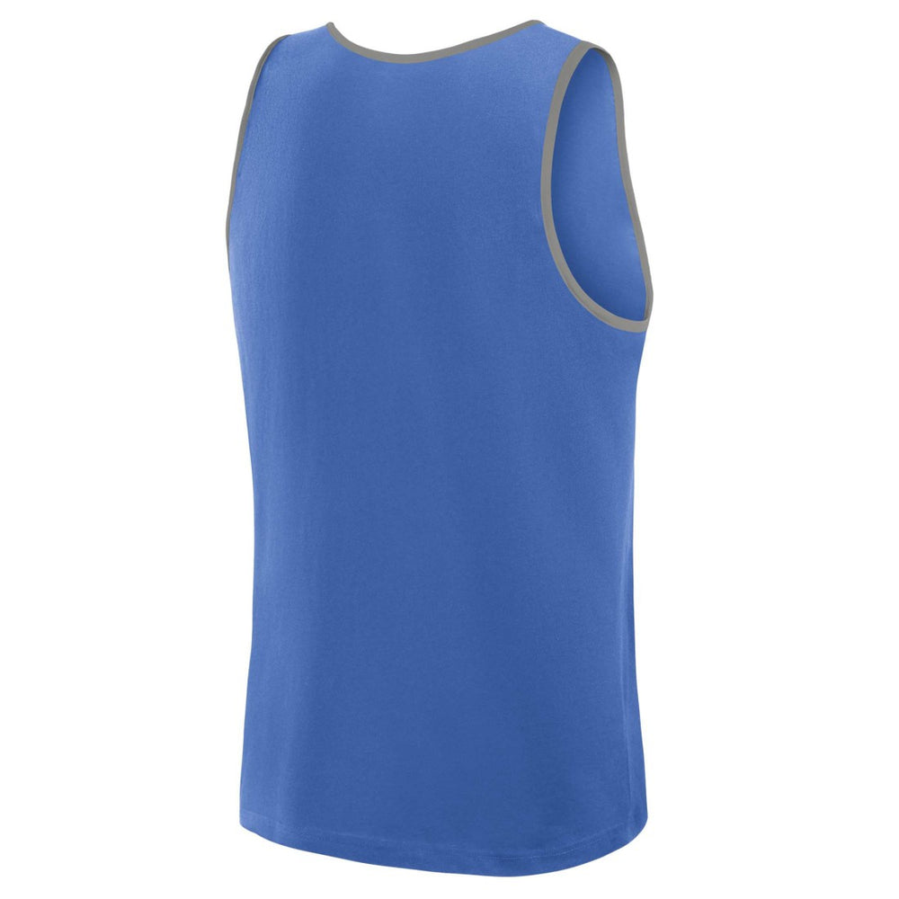 Detroit Lions Logo Athletic Unmatched Success Tank Top - Blue outlet