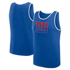 New York Giants Logo Athletic Unmatched Success Tank Top - Royal on sale