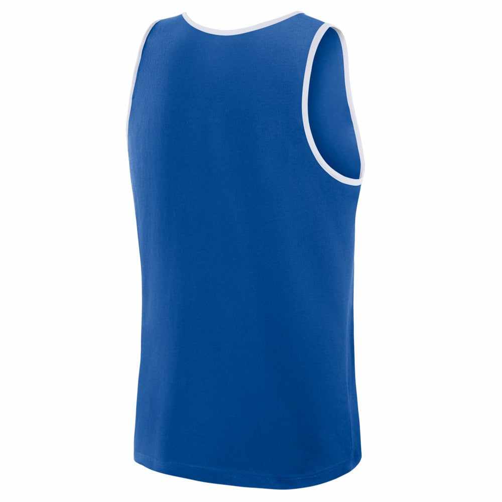New York Giants Logo Athletic Unmatched Success Tank Top - Royal on sale