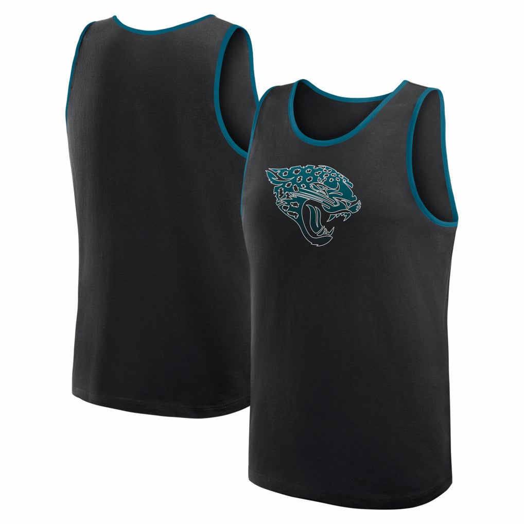 Jacksonville Jaguars Logo Athletic Unmatched Success Tank Top - Black outlet