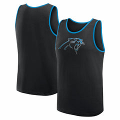 Carolina Panthers Logo Athletic Unmatched Success Tank Top - Black cheap