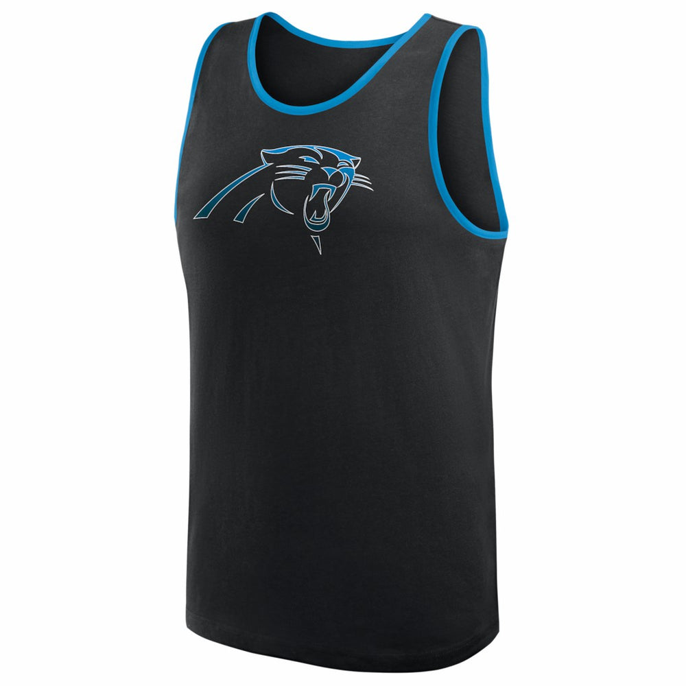 Carolina Panthers Logo Athletic Unmatched Success Tank Top - Black cheap