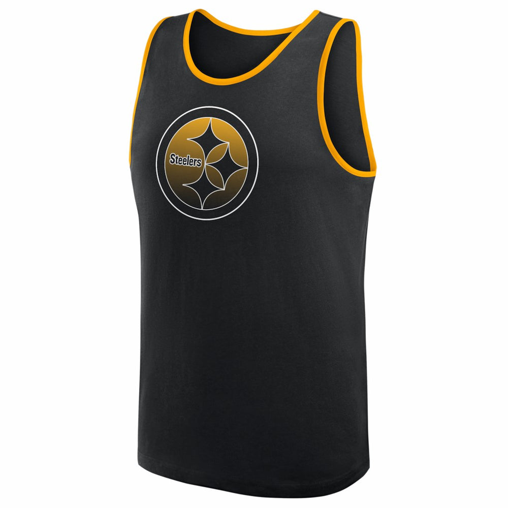 Pittsburgh Steelers Logo Athletic Unmatched Success Tank Top - Black online