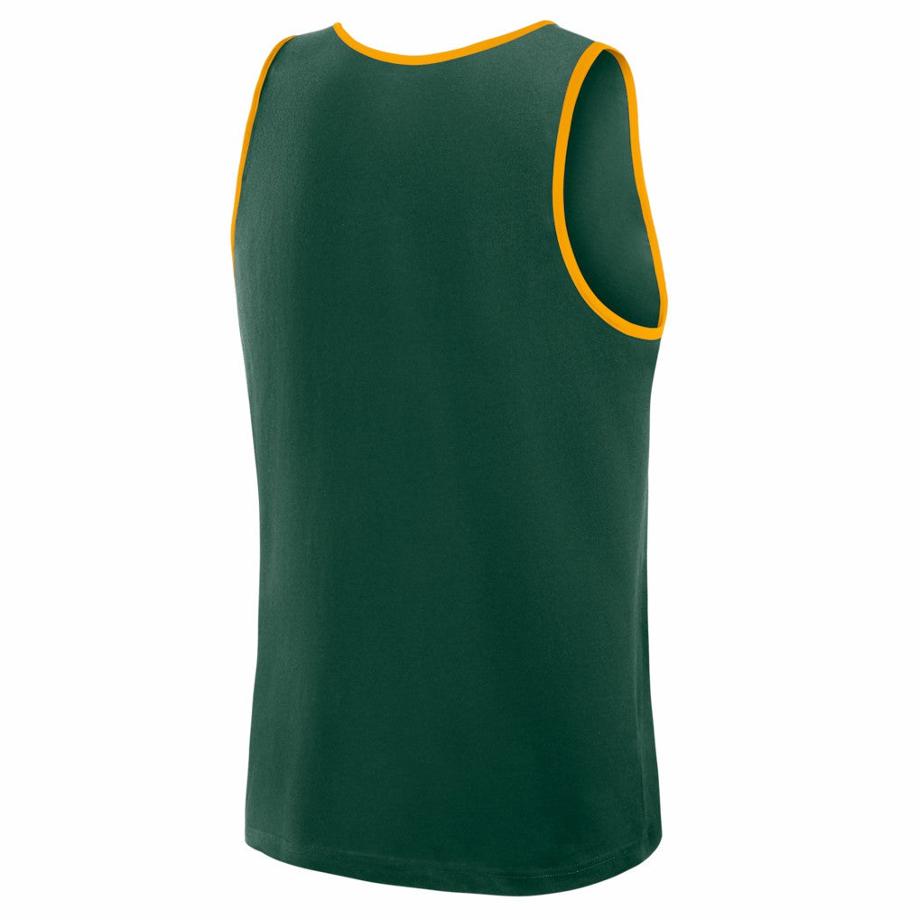 Green Bay Packers Logo Athletic Unmatched Success Tank Top - Green sale