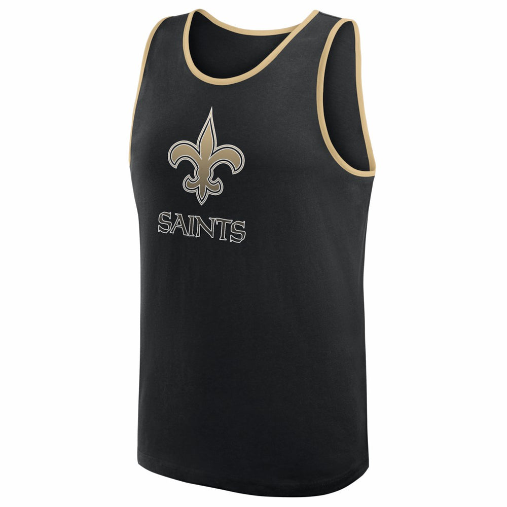 New Orleans Saints Logo Athletic Unmatched Success Tank Top - Black outlet
