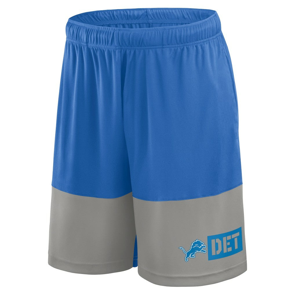 Detroit Lions Logo Athletic Best of the Best Shorts - Blue for sale
