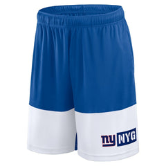 New York Giants Logo Athletic Best of the Best Shorts - Royal outlet