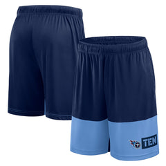 Tennessee Titans Logo Athletic Best of the Best Shorts - Navy cheap