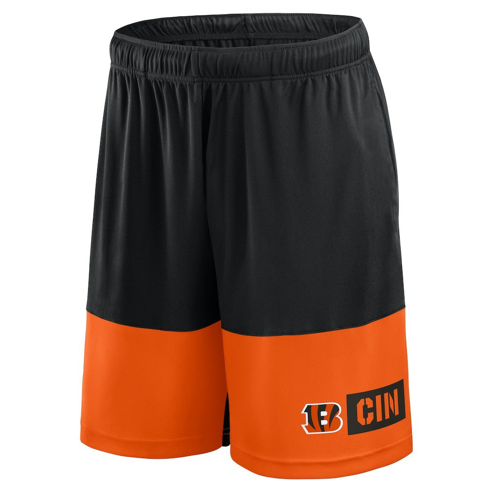 Cincinnati Bengals Logo Athletic Best of the Best Shorts - Black on sale