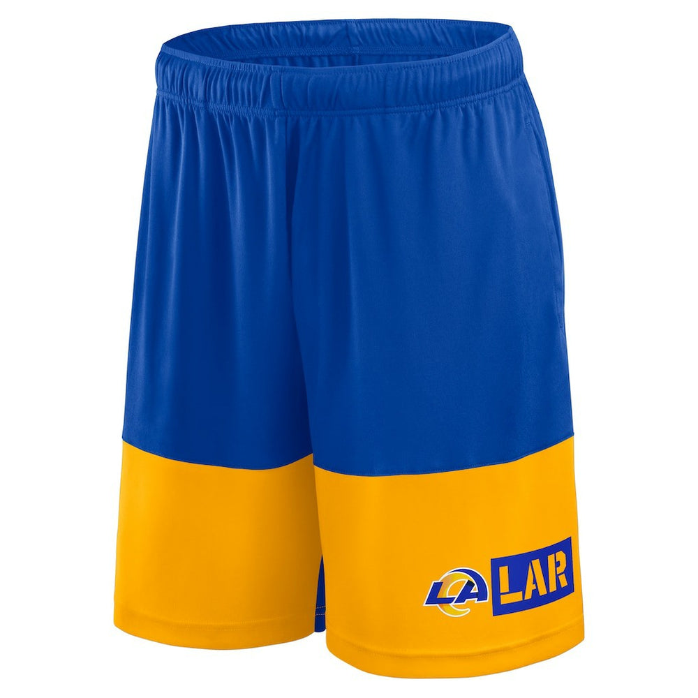 Los Angeles Rams Logo Athletic Best of the Best Shorts - Royal outlet