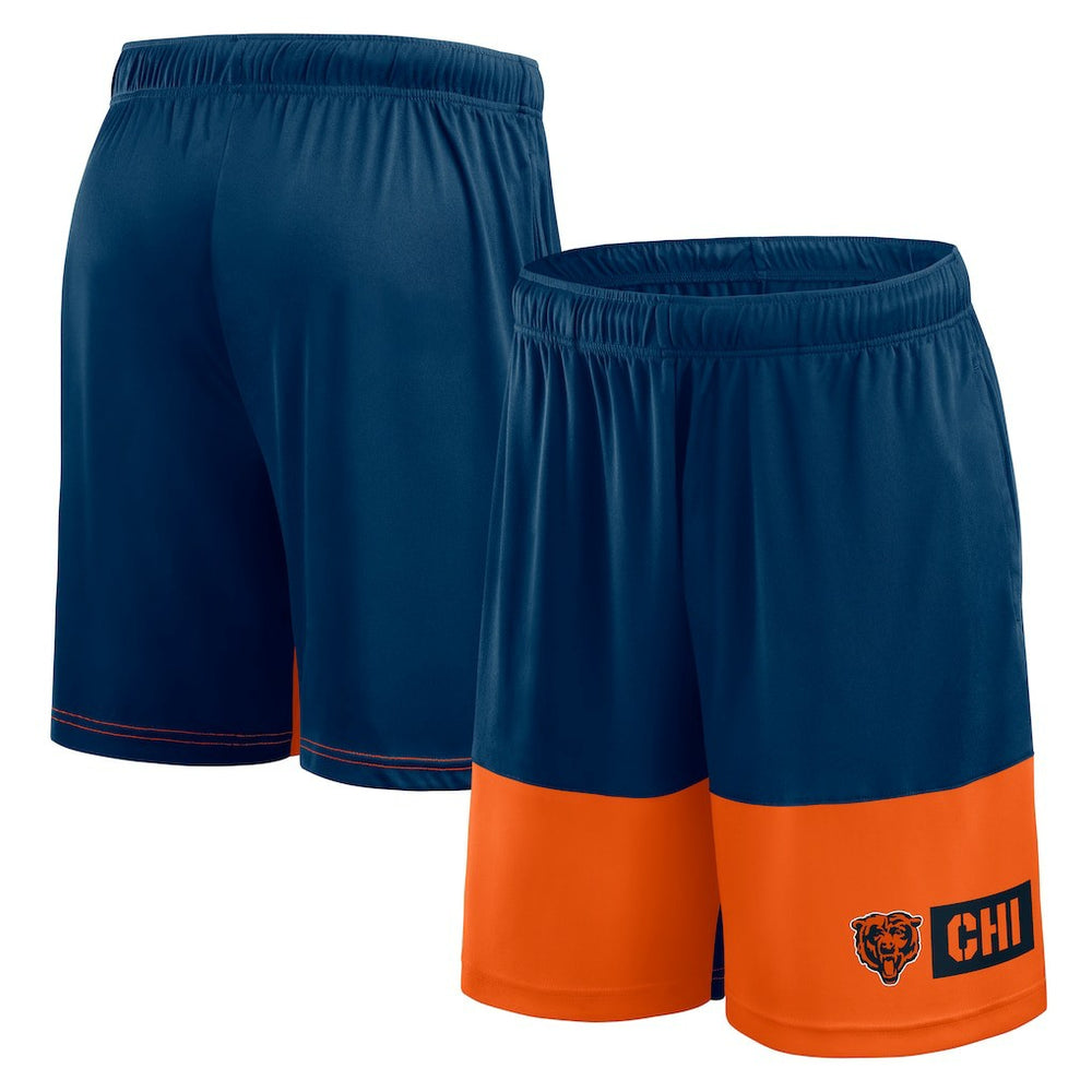 Chicago Bears Logo Athletic Best of the Best Shorts - Navy cheap