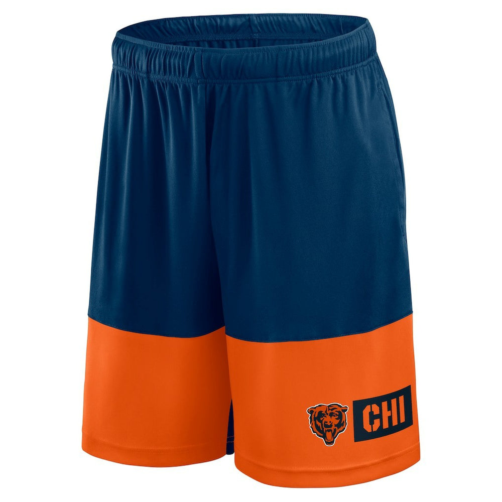 Chicago Bears Logo Athletic Best of the Best Shorts - Navy cheap