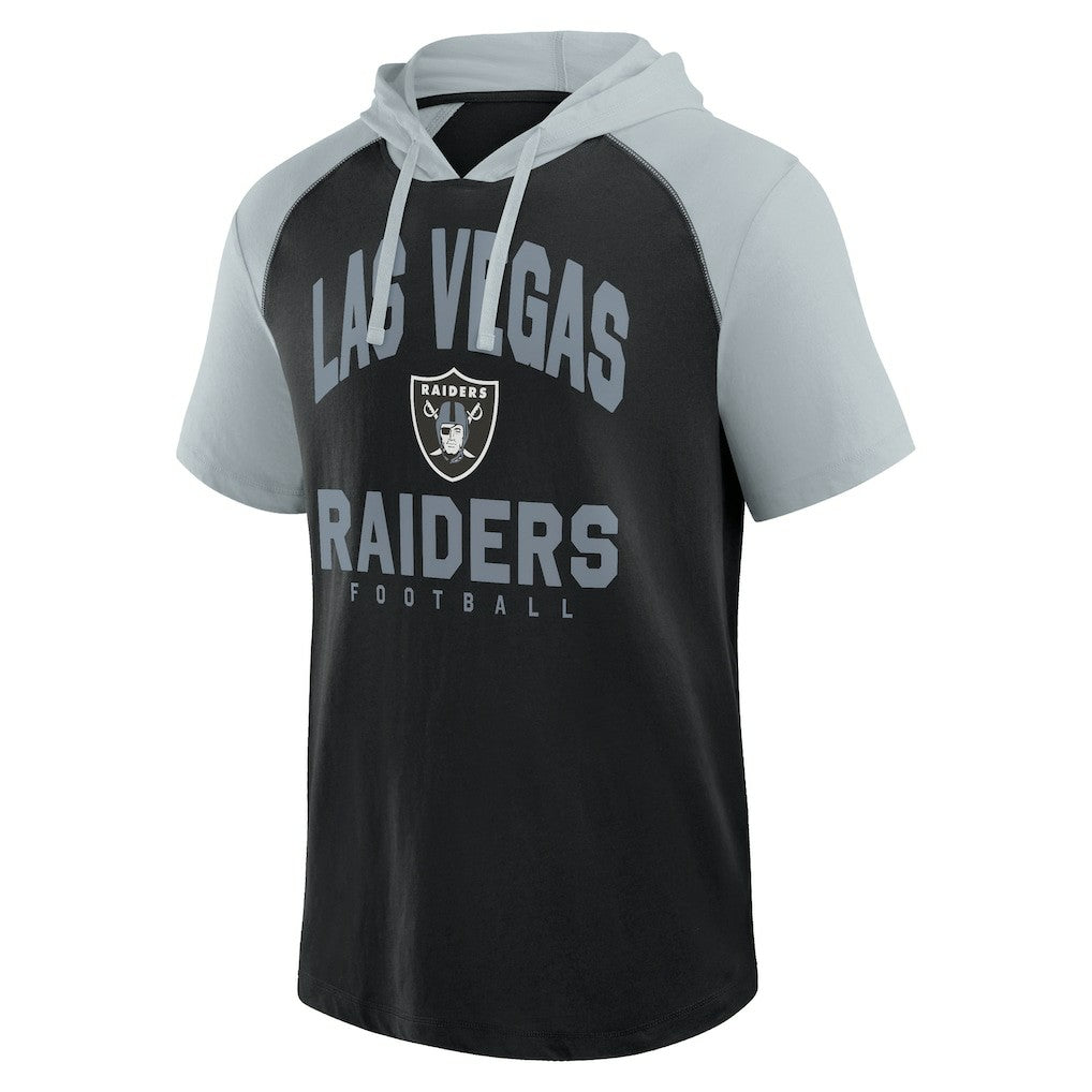 Las Vegas Raiders Logo Athletic Prime Hoodie T-Shirt - Black cheap