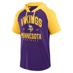 Minnesota Vikings Logo Athletic Prime Hoodie T-Shirt - Purple sale