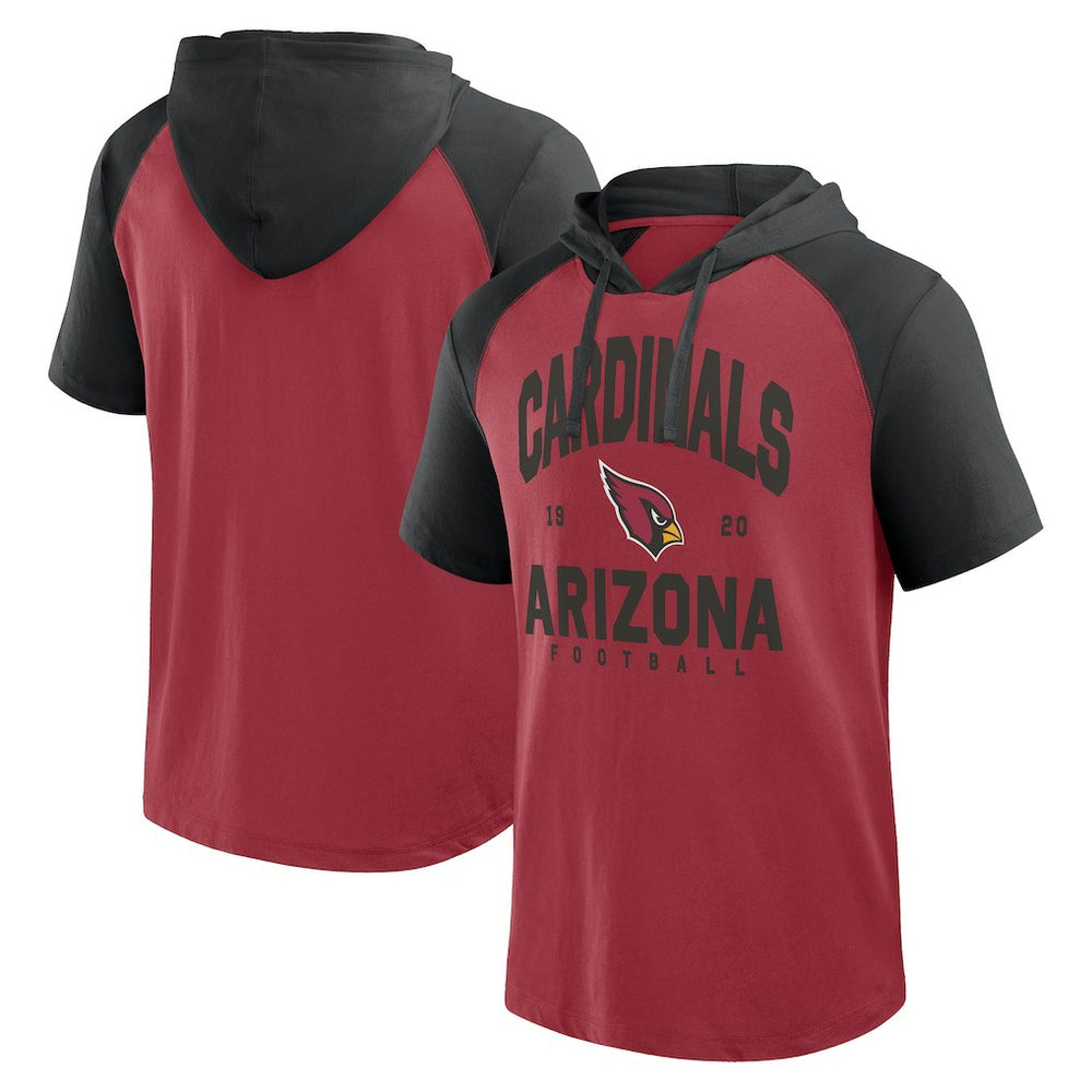 Arizona Cardinals Logo Athletic Prime Hoodie T-Shirt - Cardinal outlet