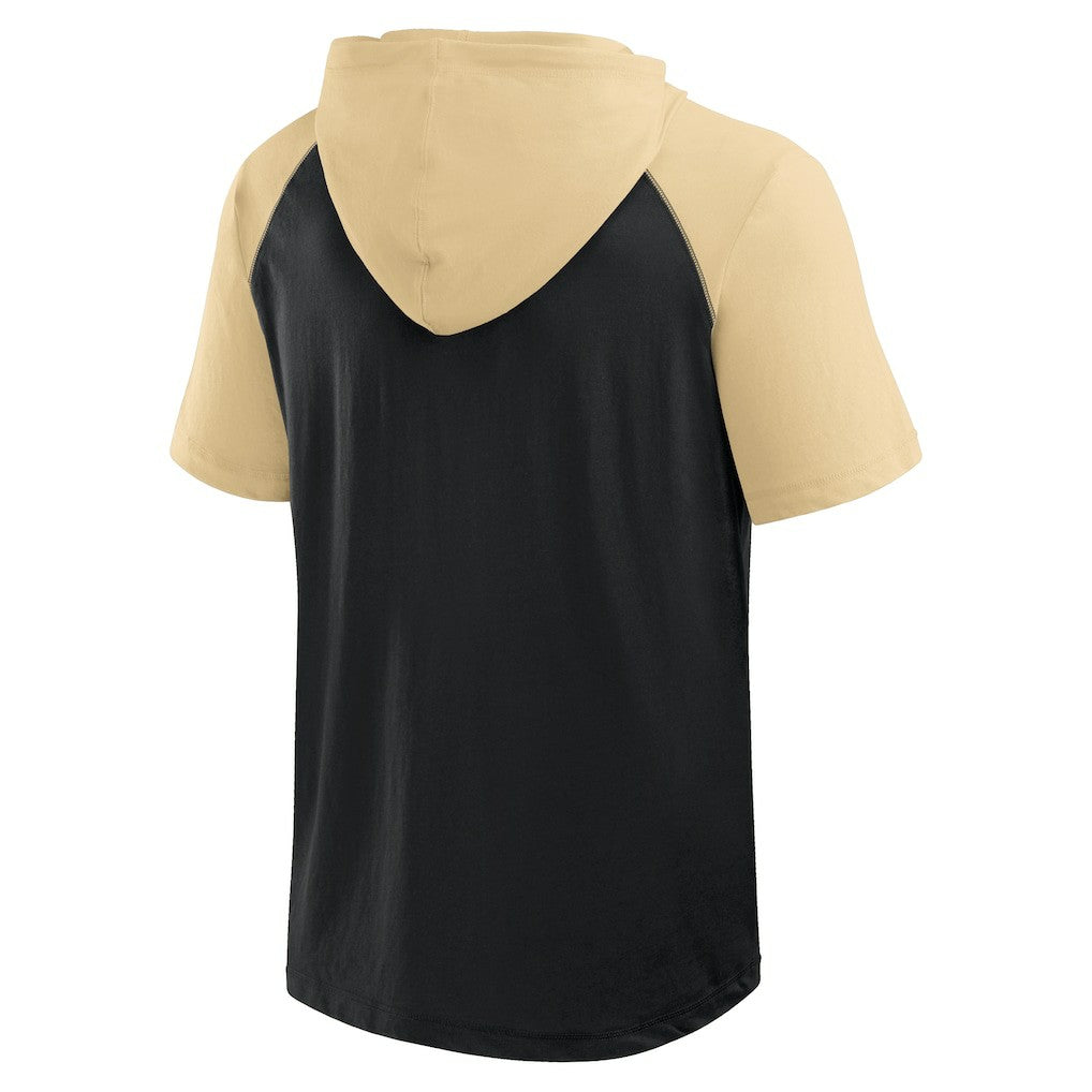 New Orleans Saints Logo Athletic Prime Hoodie T-Shirt - Black discount