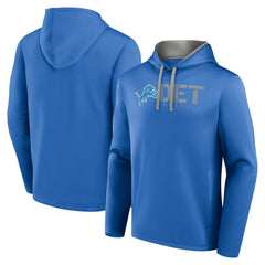 Detroit Lions Logo Athletic Head Start Pullover Hoodie - Blue outlet