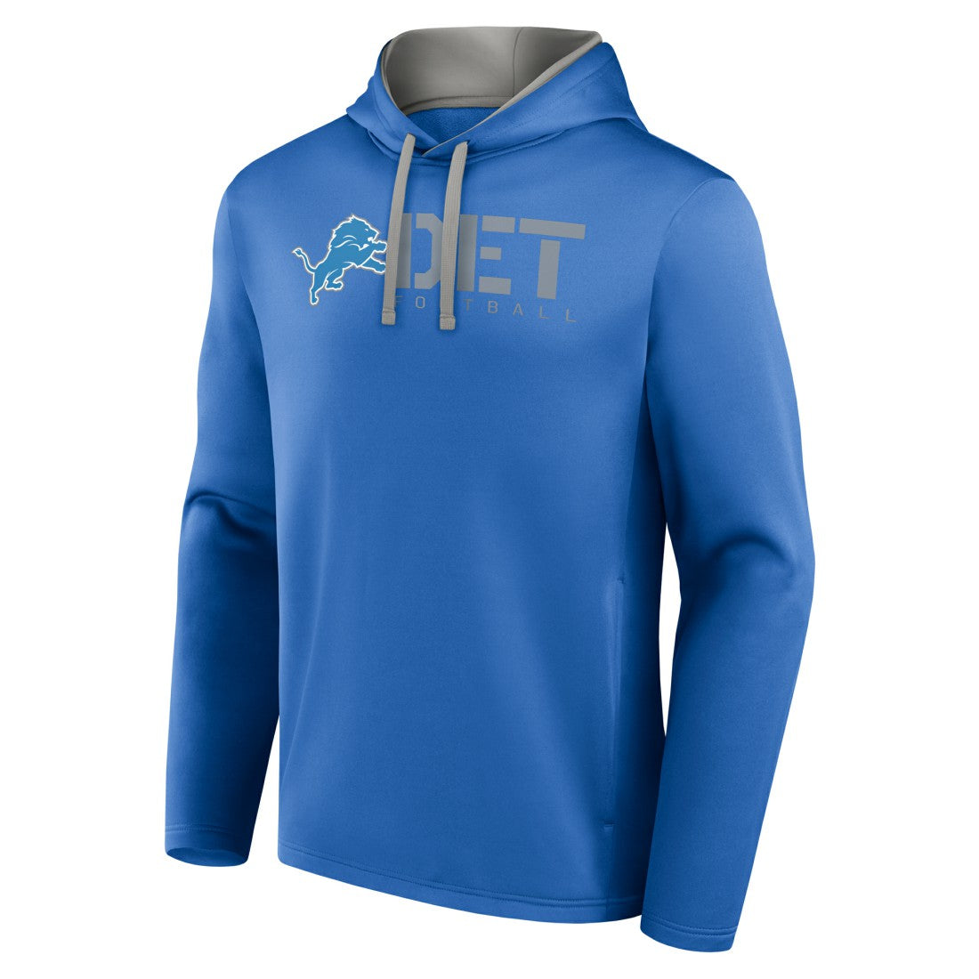 Detroit Lions Logo Athletic Head Start Pullover Hoodie - Blue outlet