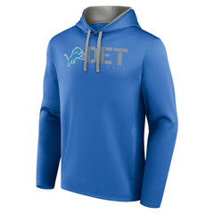 Detroit Lions Logo Athletic Head Start Pullover Hoodie - Blue outlet