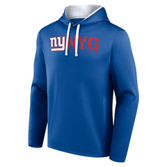 New York Giants Logo Athletic Head Start Pullover Hoodie - Royal on sale