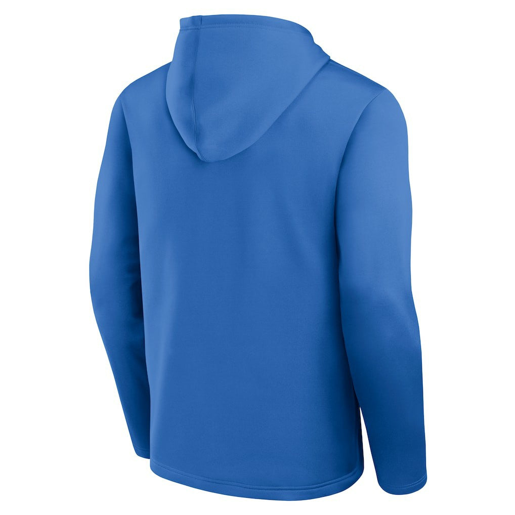 Los Angeles Chargers Logo Athletic Head Start Pullover Hoodie - Powder Blue for sale