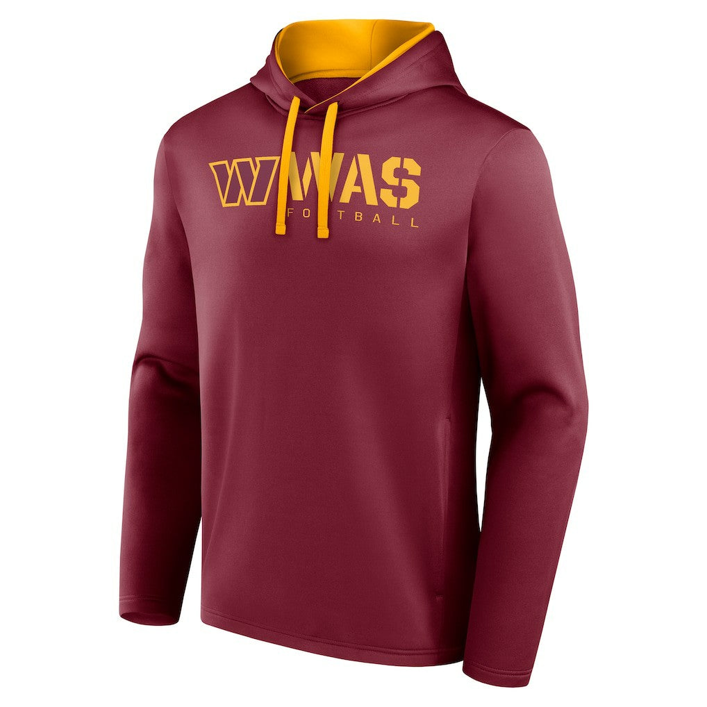 Washington Commanders Logo Athletic Head Start Pullover Hoodie - Burgundy for sale