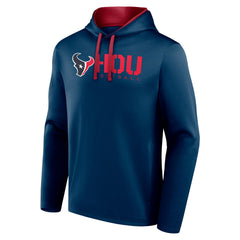 Houston Texans Logo Athletic Head Start Pullover Hoodie - Navy cheap