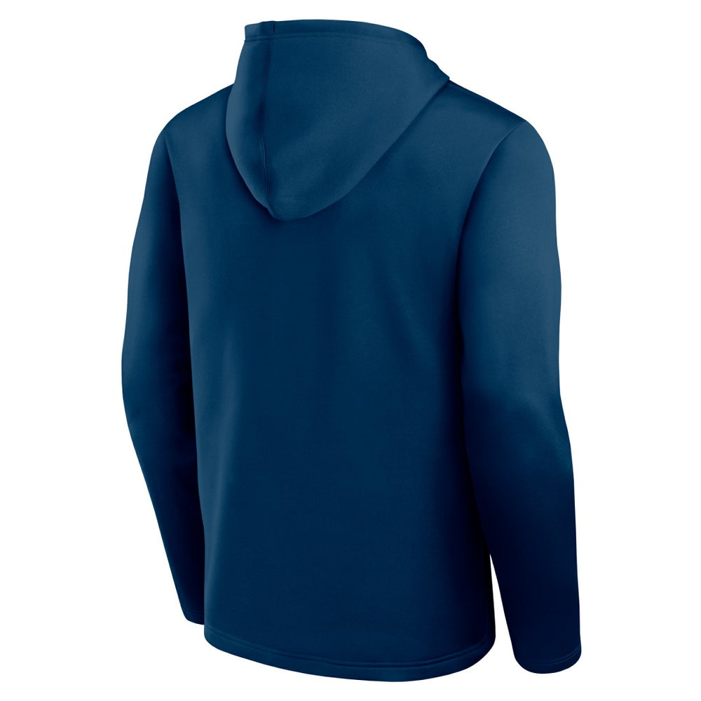 Houston Texans Logo Athletic Head Start Pullover Hoodie - Navy cheap