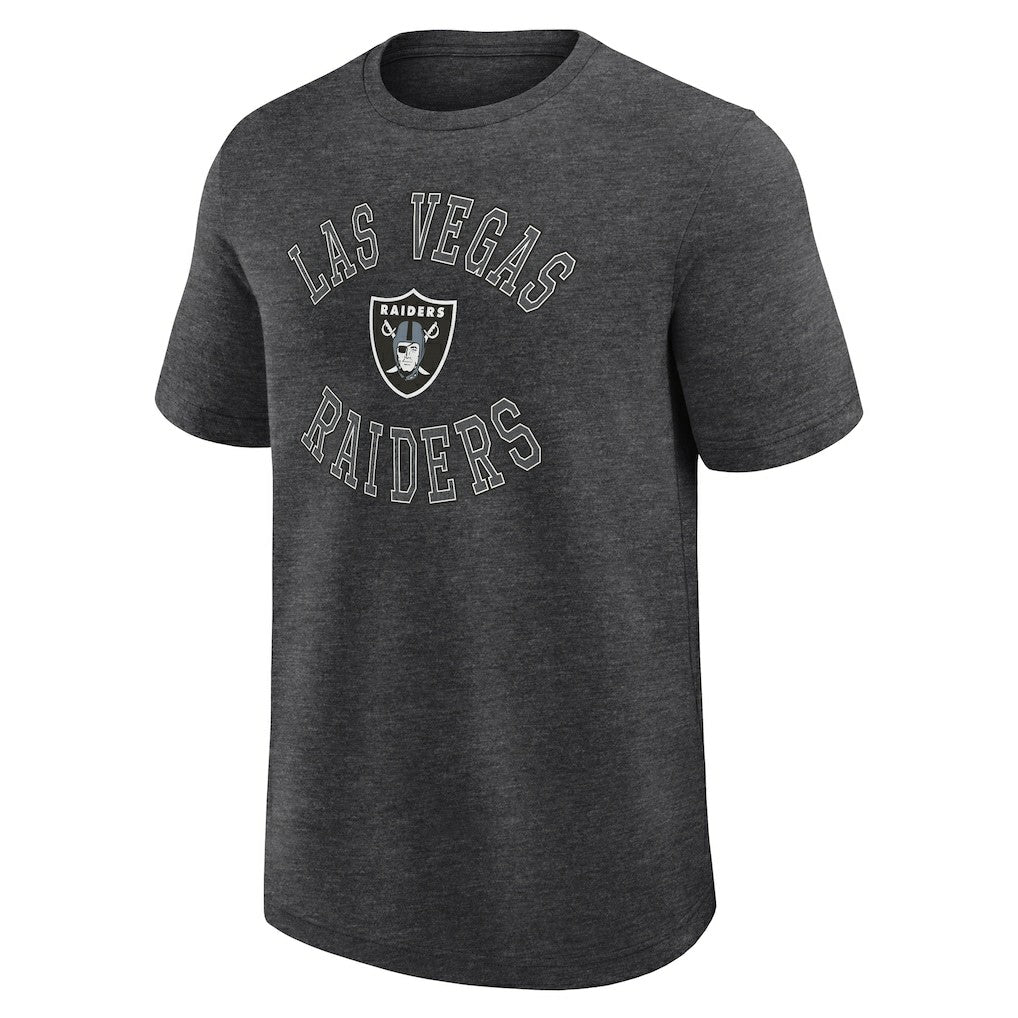 Las Vegas Raiders Logo Athletic Success T-Shirt - Heather Charcoal on sale