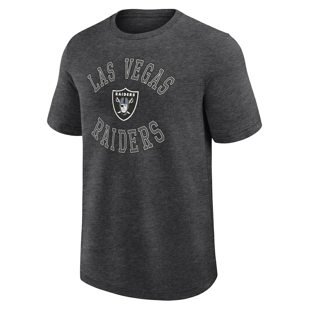 Las Vegas Raiders Logo Athletic Success T-Shirt - Heather Charcoal on sale