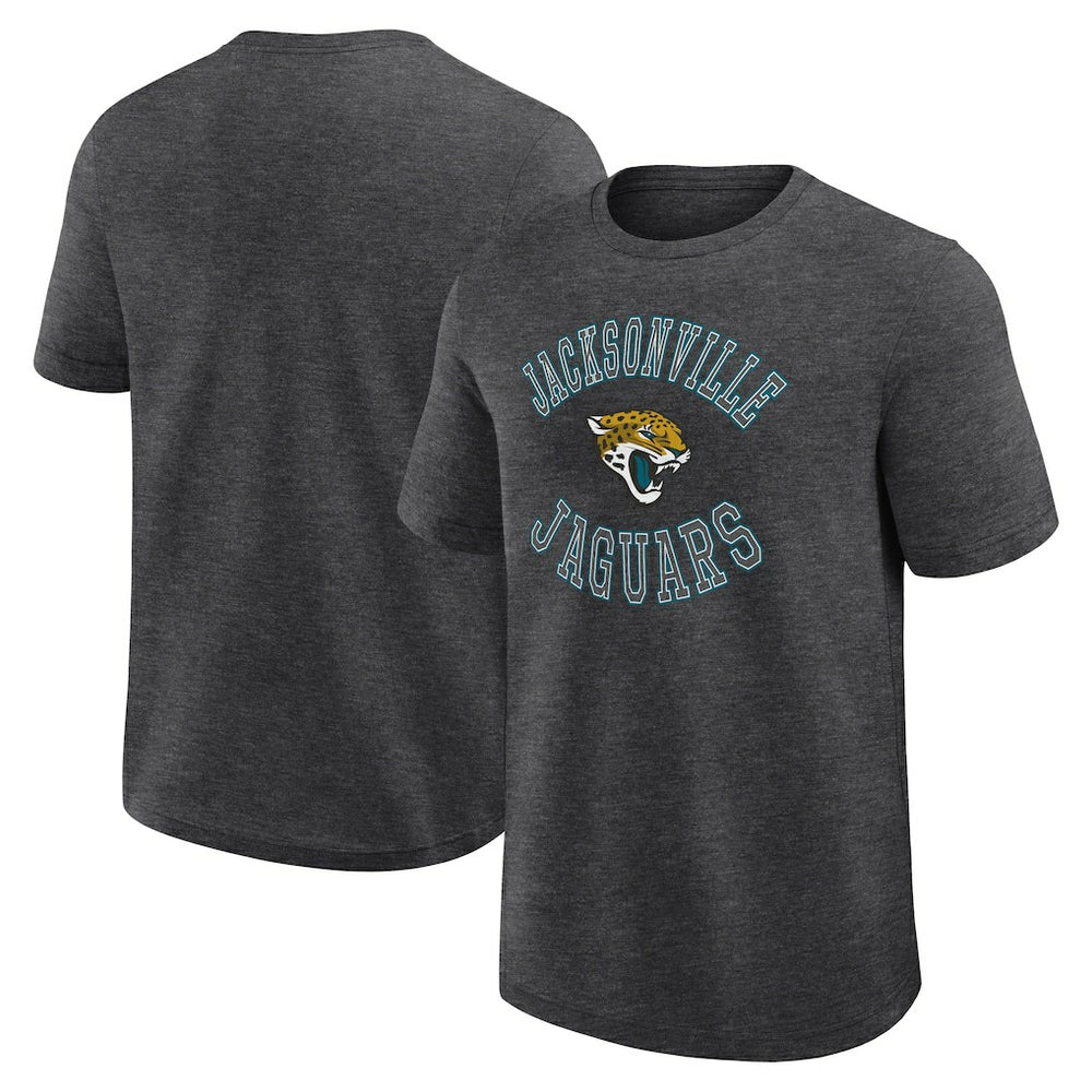 Jacksonville Jaguars Logo Athletic Success T-Shirt - Heather Charcoal outlet