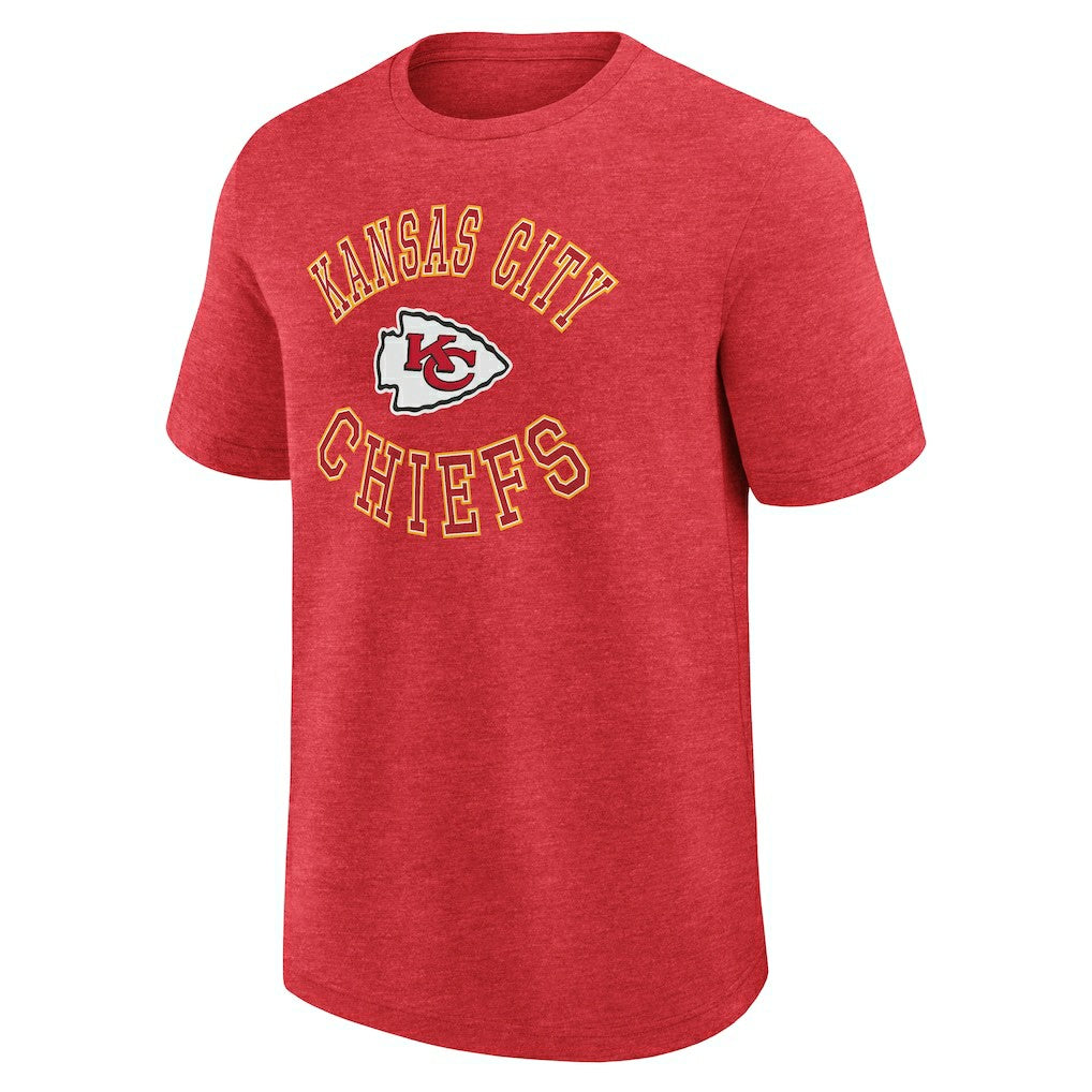 Kansas City Chiefs Logo Athletic Success T-Shirt - Heather Red outlet