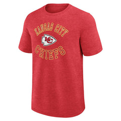 Kansas City Chiefs Logo Athletic Success T-Shirt - Heather Red outlet