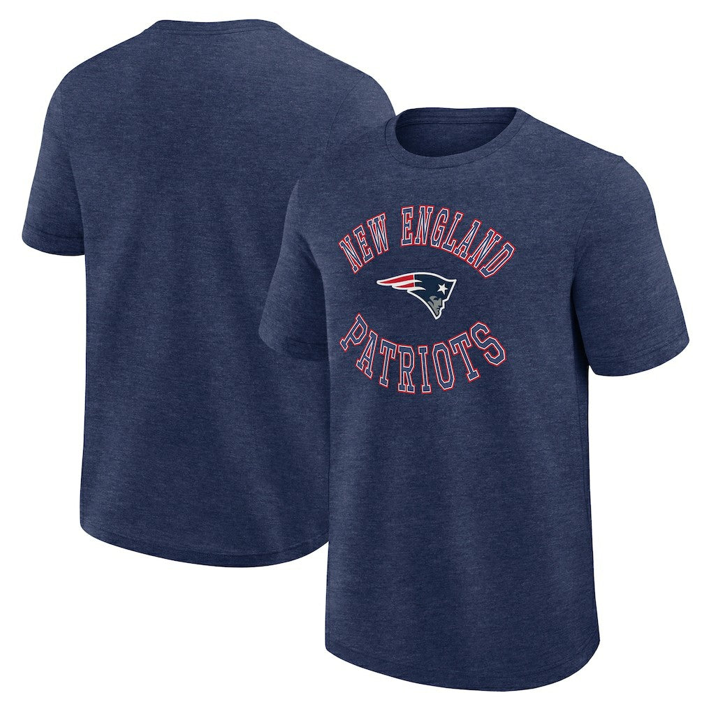 New England Patriots Logo Athletic Success T-Shirt - Heather Navy for sale