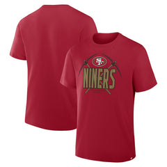 San Francisco 49ers Hometown True Favorite T-Shirt - Scarlet cheap