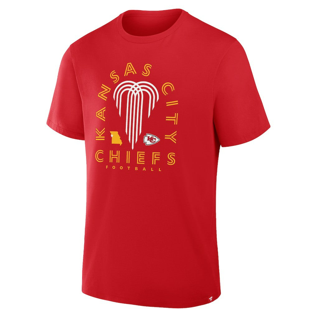 Kansas City Chiefs Hometown True Favorite T-Shirt - Red cheap