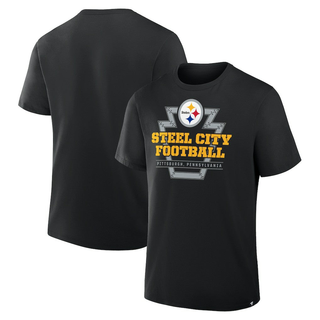 Pittsburgh Steelers Hometown True Favorite T-Shirt - Black on sale