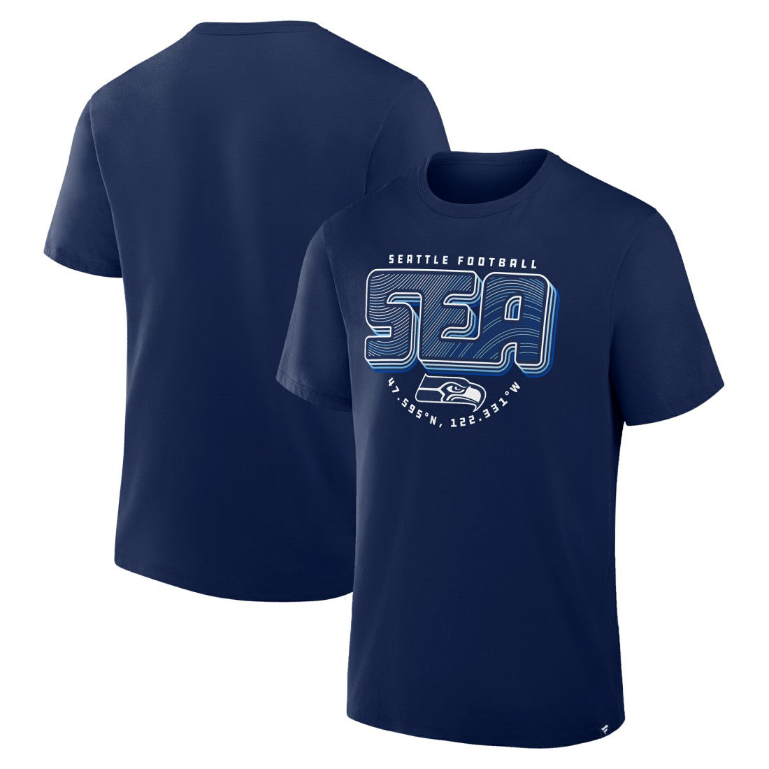 Seattle Seahawks Hometown True Favorite T-Shirt - College Navy on sale