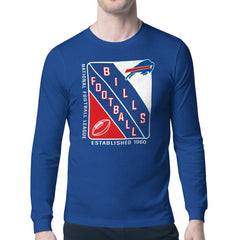 Buffalo Bills Starter Shield Logo Long Sleeve T-Shirt - Royal cheap
