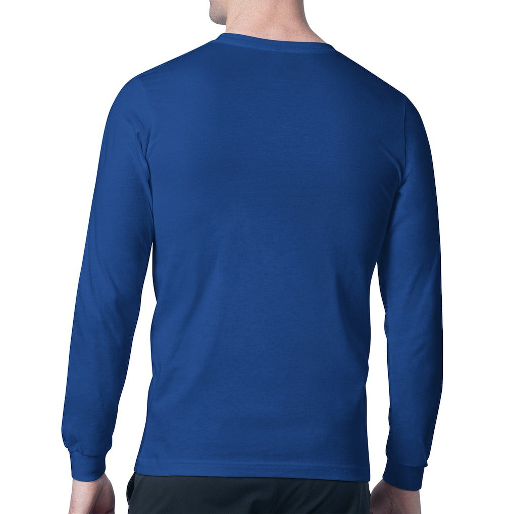 Buffalo Bills Starter Shield Logo Long Sleeve T-Shirt - Royal cheap