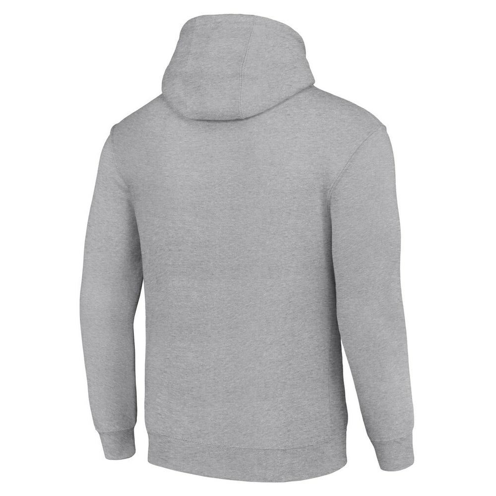 Minnesota Vikings Starter Shield Logo Pullover Hoodie - Heather Gray cheap