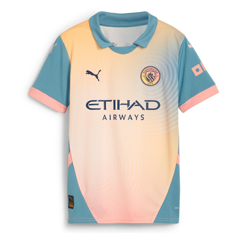Kevin De Bruyne Manchester City Youth 2024/25 Fourth Replica Player Jersey - Blue | Puma sale