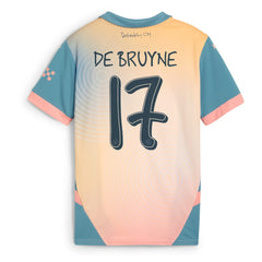 Kevin De Bruyne Manchester City Youth 2024/25 Fourth Replica Player Jersey - Blue | Puma sale