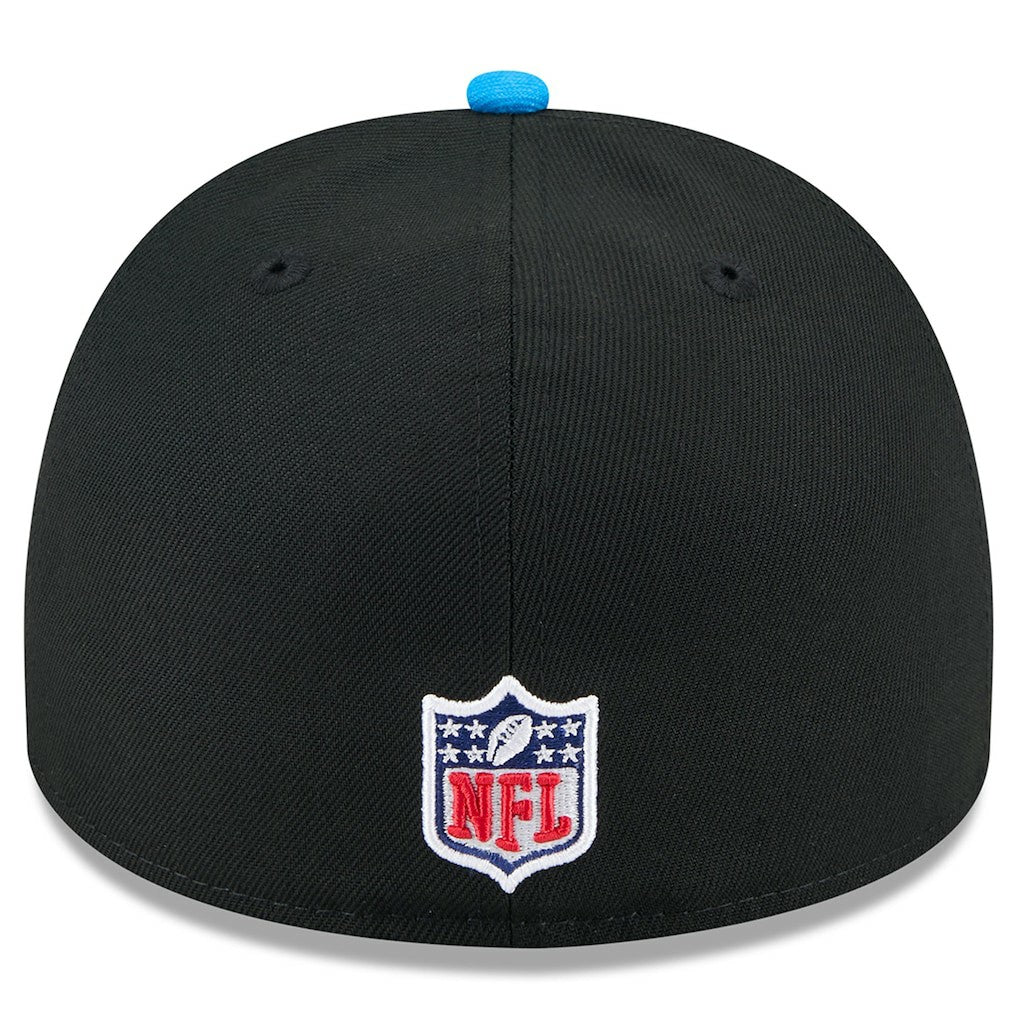 Los Angeles Chargers New Era 2025 NFL Draft On Stage A-Frame 59FIFTY Fitted Hat - Black/Powder Blue cheap
