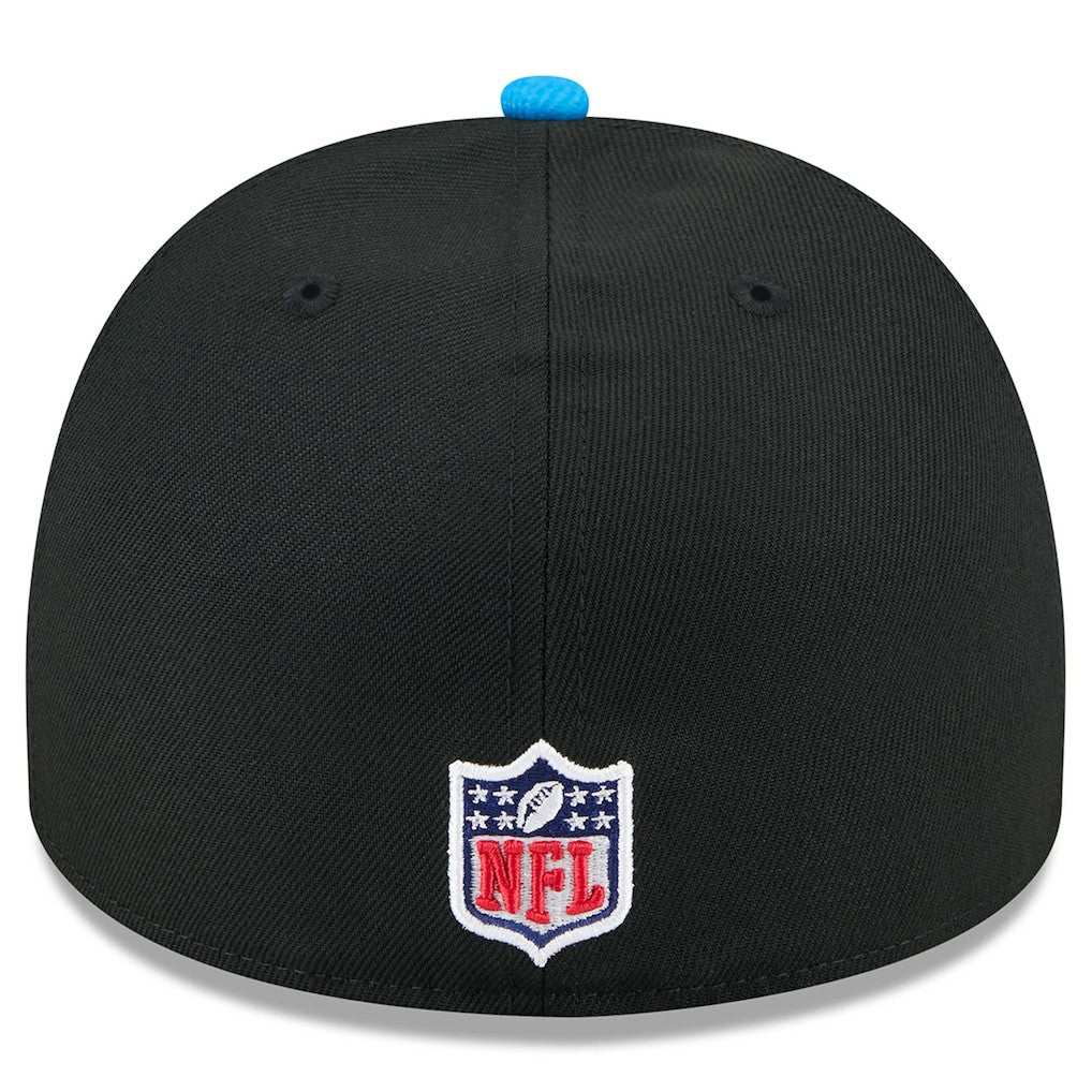 Detroit Lions New Era 2025 NFL Draft On Stage A-Frame 59FIFTY Fitted Hat - Black/Blue online